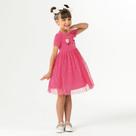 Vestido Infantil Canelado Curto Pele de Pêssego Cativa Kids