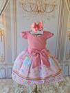 Vestido infantil chuva de bençãos
