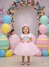 Vestido infantil Coelho/Coelhinho Pascoa Marie Tematico Rosa Luxo Vestido infantil Coelho/Coelhinho Pascoa Marie Tematico Rosa Luxo