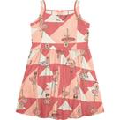 Vestido Infantil Com Alças Estampado 6 Anos - Rovitex