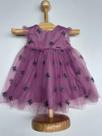 Vestido Infantil com Tule e Bordado Trick Nick Cor:TulipaTamanho:1 Vestido Infantil com Tule e Bordado Trick Nick Cor:TulipaTamanho:1