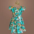 Vestido Infantil Corujinha - Leve, Fresquinho e Charmoso Vestido Infantil Corujinha - Leve, Fresquinho e Charmoso