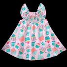 Vestido infantil Cup Cake