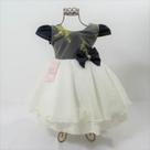 Vestido Infantil de Bebê Luxo Festa Casamento Formatura Renda Preto