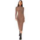 Vestido Infantil de Lã Gola Alta Manga Comprida do 12 ao 16 Vestido Infantil de Lã Gola Alta Manga Comprida do 12 ao 16