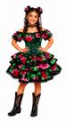 Vestido Infantil e Juvenil de Festa Junina Luxo Super Rodado Com Corselet e Babados Caipira 2 a 16 anos