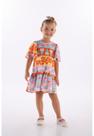Vestido Infantil em Algodão Três e Já