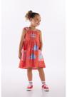 Vestido Infantil em Algodão Três e Já