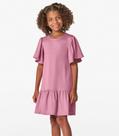 Vestido Infantil em Malha Star Shine Trick Nick Rosa Vestido Infantil em Malha Star Shine Trick Nick Rosa