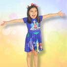 Vestido Infantil Emoções Alegria Tristeza Raiva Medo Vestido Infantil Emoções Alegria Tristeza Raiva Medo