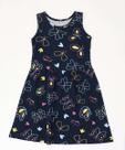 Vestido Infantil Estampa Borboletas Marisa Tam 1 a 3-20050