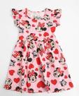 Vestido Infantil Estampa Minnie Disney Tam 1 a 3 Rosa-71156 Vestido Infantil Estampa Minnie Disney Tam 1 a 3 Rosa-71156