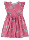Vestido infantil estampado em algodão malwee kids 8