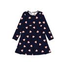 Vestido Infantil Estampado Malha Alakazoo 1 ao 10 Ref. 65693