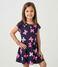 Vestido Infantil Estampado Select Azul