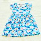 Vestido Infantil Estampas de Flores