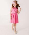 Vestido Infantil Fantasia Aurora Disney Tam 4 a 10-11010