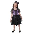 Vestido Infantil Fantasia Bruxinha Halloween