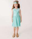 Vestido Infantil Fantasia Tule Ariel Disney Tam 4 a 10-11008
