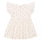 Vestido Infantil Feminino Branco Borboleta - NinieBambini