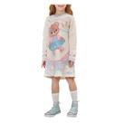 Vestido Infantil Feminino Kukiê Flay Tech Ursinha PomPom ML