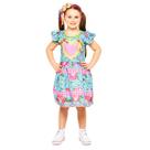 Vestido Infantil Festa Junina Quadrilha Menina Caipirinha Mariquinha
