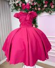 Vestido Infantil Festa Luxo Ravena Pink - Elegante e Sofisticado