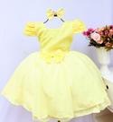 Vestido Infantil Festa Luxo Várias Cores E Tiara