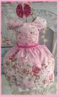 Vestido Infantil Festa Pérola Primavera / Floral Borboletas
