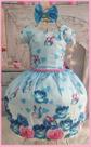 Vestido Infantil Festa Pérola Primavera / Floral