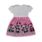 Vestido Infantil Festa Temático Panda Vestido Infantil Festa Temático Panda