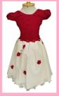 Vestido Infantil Festa Vermelho