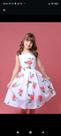 Vestido infantil flores