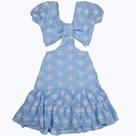 Vestido Infantil Forrado Tecido Laise Confortável Delicado Vestido Infantil Forrado Tecido Laise Confortável Delicado