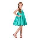 Vestido infantil fundo do mar verde turquza relax day 312527