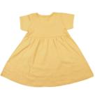 Vestido Infantil Gatinha cor Mostarda DinDon Vestido Infantil Gatinha cor Mostarda DinDon