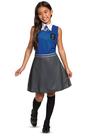 Vestido Infantil Harry Potter Ravenclaw - Tamanho 4-6 anos - Azul