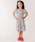 Vestido Infantil Hello Kitty Sanrio Tam 4 a 10-19073