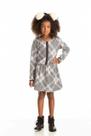 Vestido Infantil Inverno Xadrez - Quebra Cabeça