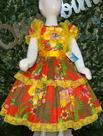 Vestido infantil junino maria bonita mb 0037