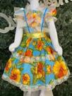Vestido infantil junino maria bonita mb 0072 Vestido infantil junino maria bonita mb 0072