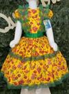 Vestido infantil junino maria bonita mb 0092
