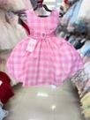 Vestido Infantil Juvenil de Festa Aniversário Luxo Temático Rosa Da Barbie