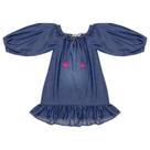 Vestido Infantil Look Jeans Bata Jeans