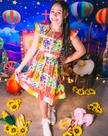Vestido Infantil luxo junino Arraial Vestido Infantil luxo junino Arraial
