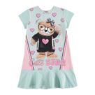 Vestido Infantil manga curta Cute Bear Kukie - Le Petit Kukiê
