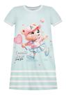 Vestido Infantil Manga Curta Ursinha Tenista Alakazoo Vestido Infantil Manga Curta Ursinha Tenista Alakazoo