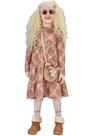 Vestido Infantil Manga Longa Com Bolsa Ursos Coleção Inverno Kukiê 81686