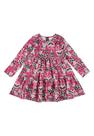 Vestido Infantil Manga Longa de Gatinho Bee Loop