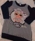 Vestido infantil manga longa Tamanho 10